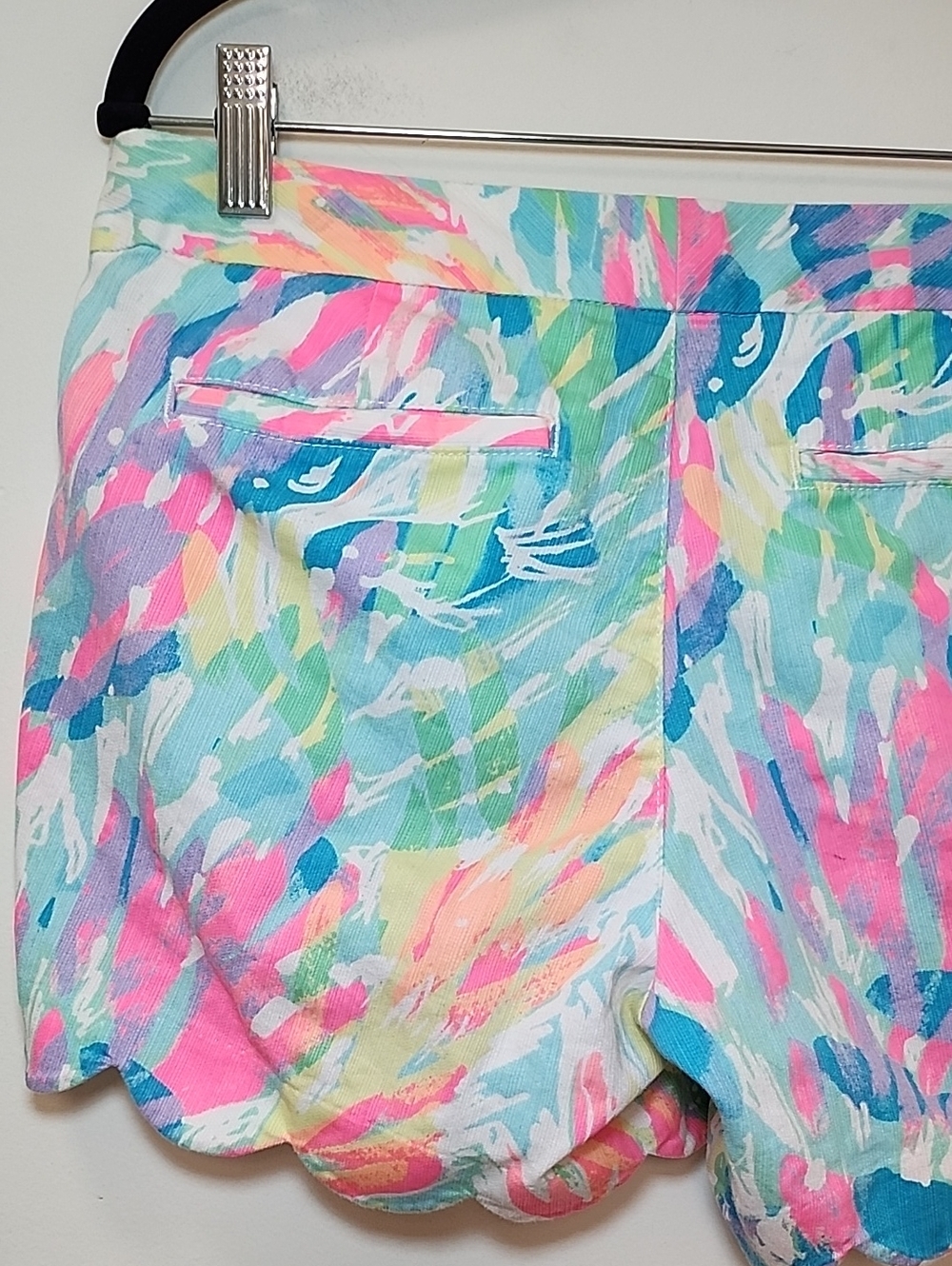 Lilly Pulitzer Buttercup Shorts Multi Sparkling Sands Size 4 - Picture 10 of 16